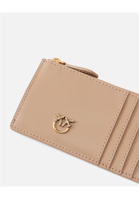 Airone cardholder vitello seta Biscotto PINKO | 100251 A0F1D01Q